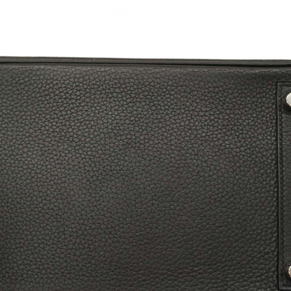 Hermes Hermès Birkin 30 Handbag in Taurillon Clemence Leather, Black, with T ... - Picture 10 of 14